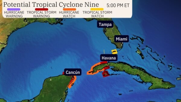 Hurricane Danger for Florida, Gulf Coast; Alerts Issued Along Southwest FL Coast